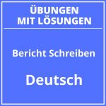 Bericht Schreiben 6 Klasse PDF