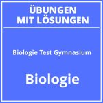 Biologie Test 2 Klasse Gymnasium PDF