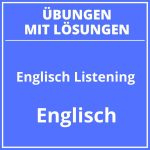 Englisch Listening Übungen 5 Klasse PDF
