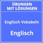 Englisch Vokabeln 5 Klasse Zum Ausdrucken PDF