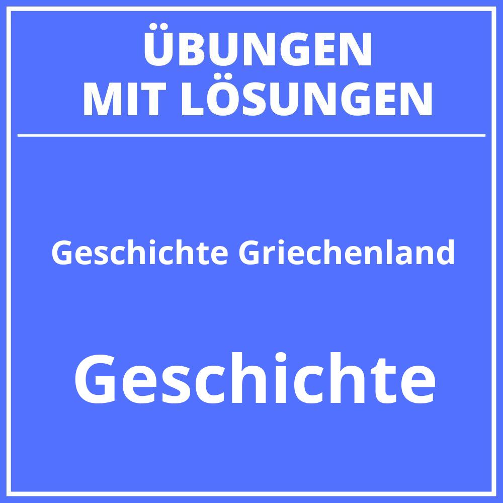 Arbeitsblätter Geschichte Klasse 6 Griechenland