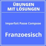 Imparfait Passe Compose Übungen Mit Lösungen PDF