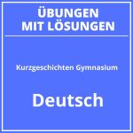 Kurzgeschichten 7 Klasse Gymnasium PDF