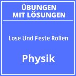 Lose Und Feste Rollen Aufgaben Mit Lösungen PDF