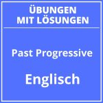 Past Progressive Übungen Zum Ausdrucken PDF