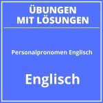 Personalpronomen Englisch Übungen 5 Klasse PDF