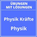 Physik Kräfte Aufgaben Mit Lösungen PDF