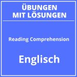 Reading Comprehension Klasse 7 Mit Lösung PDF