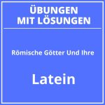 Römische Götter Und Ihre Aufgaben PDF