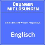 Simple Present Present Progressive Übungen PDF