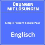 Simple Present Simple Past Übungen PDF
