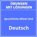 Sprachliche Mittel Übungen Und Lösungen PDF