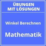 Winkel Berechnen Übungen 7 Klasse PDF